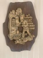 wanddecoratie van broodbakker bij zijn oven, Ophalen of Verzenden