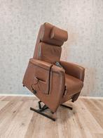 Prominent leren sta op stoel relax fauteuil op accu, Prominent, Minder dan 75 cm, Leer, Ophalen of Verzenden