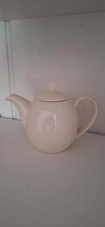 Theepot, clarity plain crème, Huis en Inrichting, Keuken | Servies, Overige typen, Ophalen of Verzenden, Zo goed als nieuw, Effen