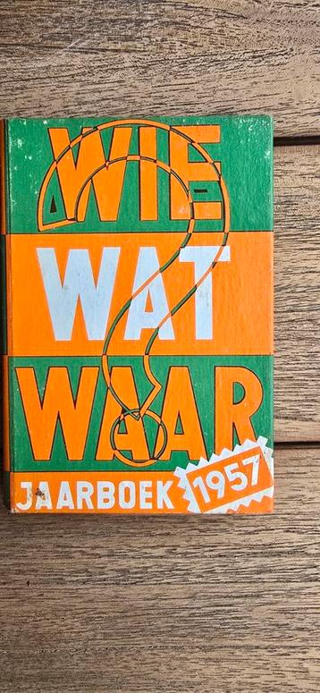 "Wie Wat Waar" 6 jaargangen 1957, 58, 59, 62, 63, 64 beschikbaar voor biedingen