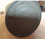 oude vlaaivormpjes waxine houders cacaobus oud metaal @DOC61, Ophalen of Verzenden