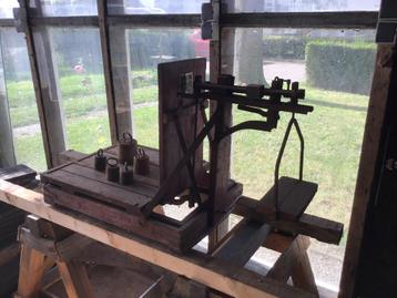 Antieke Decimale Bascule Weegschaal beschikbaar voor biedingen