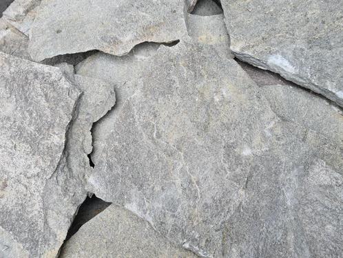 Griekse flagstones Kavala Grey Kwartsiet € 34,95 p/m2, Tuin en Terras, Tegels en Klinkers, Nieuw, Terrastegels, Natuursteen, 10 m² of meer