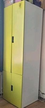Ikea stuva kleding kast groen met wit hang en leg gedeelte, Ophalen of Verzenden, Gebruikt, 50 tot 75 cm, 150 tot 200 cm