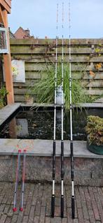 3 Boothengels Mitchell Suprema Bolentinc ZGAN, Watersport en Boten, Hengelsport | Algemeen, Ophalen, Zo goed als nieuw, Werphengel