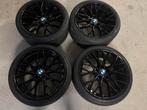 19 inch BMW 5x120 VELGEN 405M style 3 Serie E90 E92 F30 F36, 19 inch, Gebruikt, 265 mm, Banden en Velgen