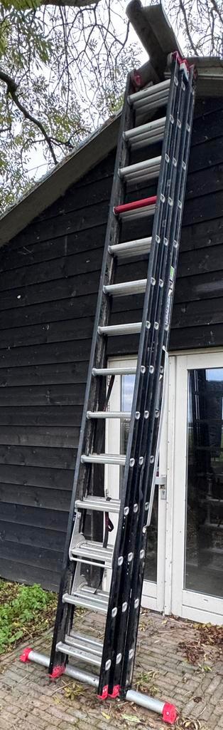 Altrex Mounter 3x14 - ZR3099, Doe-het-zelf en Verbouw, Ladders en Trappen, Zo goed als nieuw, Ladder, 4 meter of meer, Opvouwbaar of Inschuifbaar