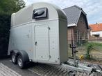 Humbaur Alu Single 1,5 paardstrailer met zadelkamer - ZGAN!!, Dieren en Toebehoren, Paarden en Pony's | Trailers en Aanhangwagens