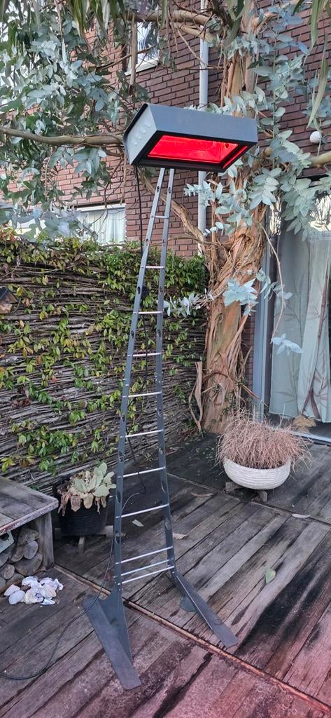 Star Progetti Infrarood Heater - Terrasverwarmer, Tuin en Terras, Terrasverwarmers, Gebruikt, Elektrisch, Vloer, Draaibaar, Ophalen of Verzenden