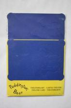 4 pakjes Theaterkaarten Paddington A5 Bear blauw lopend, Hobby en Vrije tijd, Kaarten | Zelf maken, Verzenden, Nieuw, Disney, Blanco kaart of Basiskaart