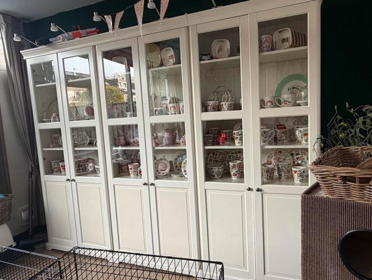 Ikea Liatorp Vitrine kasten 3 stuks / 1 koop, Huis en Inrichting, Kasten | Vitrinekasten, Gebruikt, 50 tot 100 cm, 25 tot 50 cm