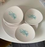 Vintage Gebaksset, jaren '60, Ophalen, Gebruikt, Keramiek, Overige stijlen