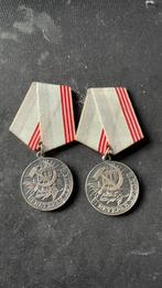 Russische medaille wo2 veteraan van arbeid ussr, Ophalen of Verzenden