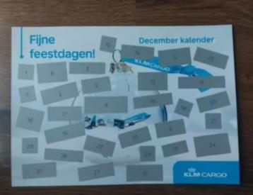 KLM Cargo December Kalender beschikbaar voor biedingen