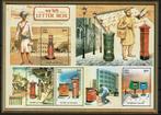 india 2007 pf blok brievenbussen letterbox post 1,65, Postzegels en Munten, Postzegels | Thematische zegels, Overige thema's, Ophalen of Verzenden