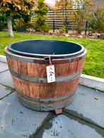 Plantenbak eikenhout, Tuin en Terras, Regentonnen, 75 tot 150 liter, Ophalen of Verzenden