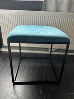 Kruk velvet blauw 45/45/46, Ophalen, Gebruikt, Staal