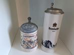 Bierpullen Kantebrau en Krombacher, Ophalen of Verzenden, Gebruikt, Pul(len), Overige merken