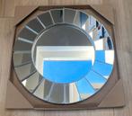 Art Deco Spiegel - 39x39 cm, Huis en Inrichting, Woonaccessoires | Spiegels, Minder dan 50 cm, Rond, Ophalen of Verzenden, Zo goed als nieuw