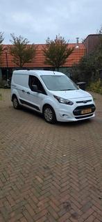 Ford Transit Connect 1.0 73KW 2017 Wit, Auto's, Voorwielaandrijving, Bluetooth, Stof, Zwart