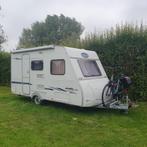 Caravelair Antares Luxe 390 2005, Caravans en Kamperen, Caravans, Treinzit, Particulier, Vast bed, 500 - 750 kg