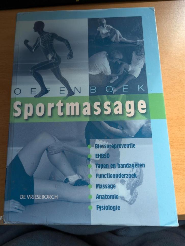 Willem Snellenberg - Oefenboek Sportmassage, Boeken, Studieboeken en Cursussen, Zo goed als nieuw, Alpha, Ophalen of Verzenden