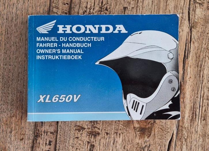 Instructieboek / Owner's manual Honda Transalp XL650V, Motoren, Handleidingen en Instructieboekjes, Honda, Ophalen of Verzenden