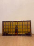 Hand gemaakte Glas in lood 2x, Doe-het-zelf en Verbouw, Glas en Ramen, Gevelraam of Ruit, Gebruikt, Glas in lood, 80 tot 120 cm