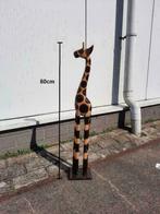 Giraffe Houtsnijwerk - 80cm - Jungle Thema, Huis en Inrichting, Woonaccessoires | Overige, Nieuw, Ophalen