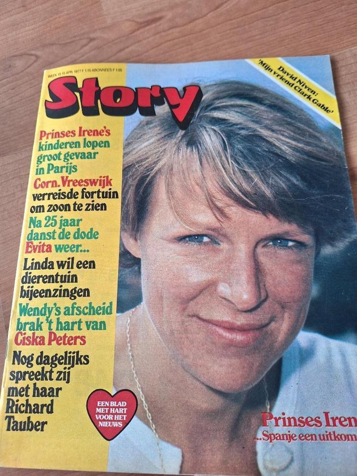 Story 1977 Andre van Duin Dickie Boltini Fon Klement, Boeken, Tijdschriften en Kranten, Gelezen, Overige typen, Verzenden