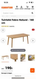 Nieuw in de doos! Eettafel/tuintafel, Nieuw, Landelijk modern tuin brocante nieuw, Vijf personen of meer, 150 tot 200 cm