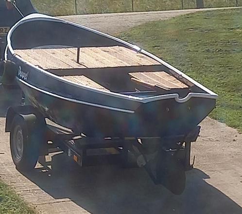 Stalen vlet 4 meter en een Walker Bay 10, gebruikte roeiboot, Watersport en Boten, Sloepen, Gebruikt, Tot 10 pk, 3 tot 6 meter
