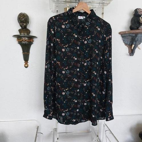 Blouse van het merk Casual Ladies.  Maat XXL, Kleding | Dames, Grote Maten, Zo goed als nieuw, Blouse of Tuniek, Zwart, Verzenden
