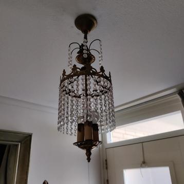 Klassieke hanglamp met 3 kaarsfittingen beschikbaar voor biedingen