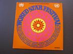 Verzamel LP: World Star Festival; 1965 UNHCR, Vluchtelingen, Cd's en Dvd's, Vinyl | Verzamelalbums, Pop, Gebruikt, Ophalen of Verzenden