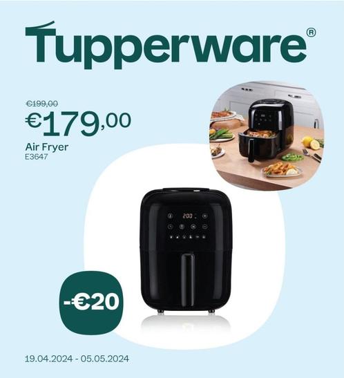 tupperware airfryer nieuw, Huis en Inrichting, Keuken | Tupperware, Nieuw, Verzenden