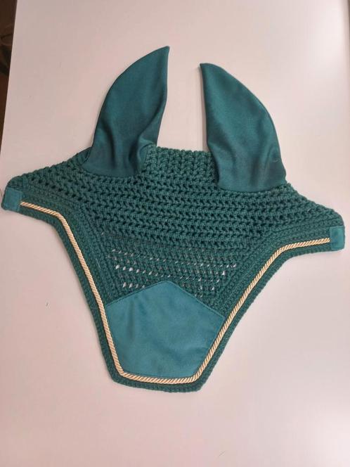 Kentucky oornetje velvet Emerald, Dieren en Toebehoren, Paarden en Pony's | Hoofdstellen en Tuigage, Gebruikt, Springen, Ophalen of Verzenden
