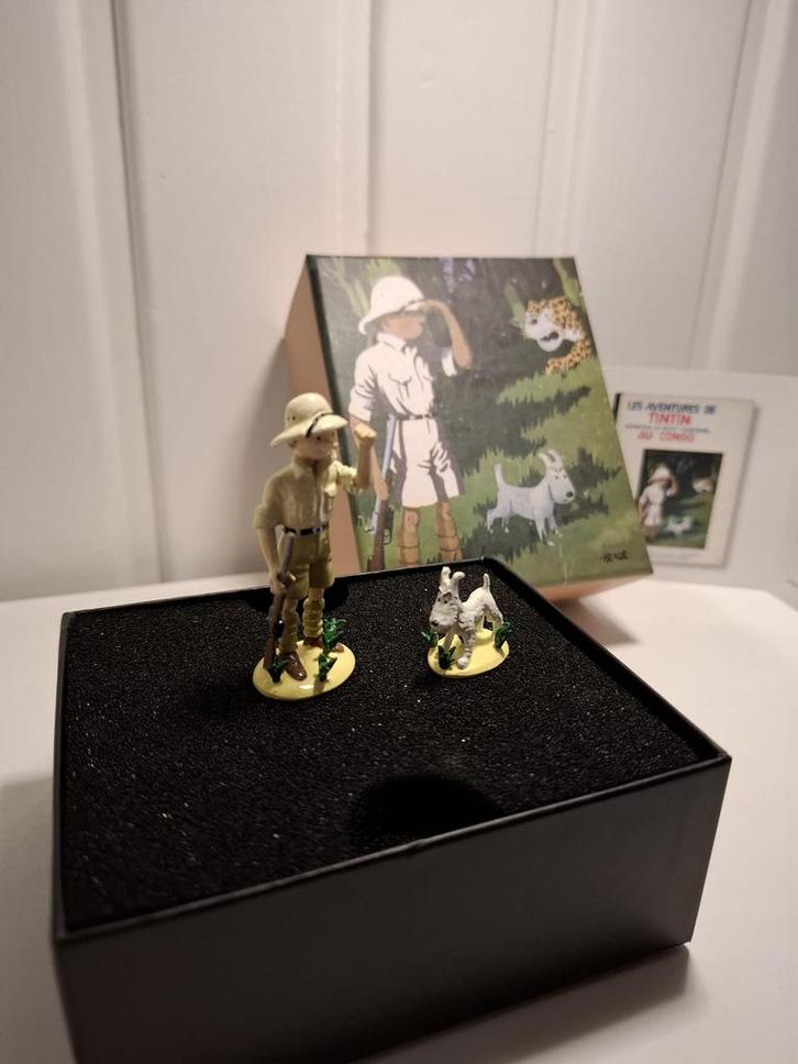 Kuifje in congo pixi, Verzamelen, Stripfiguren, Zo goed als nieuw, Beeldje of Figuurtje, Kuifje, Ophalen of Verzenden