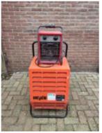 Bouwdroger 50l/24h-400m3/h + kachel 3000 watt huur €50 p/w, Ophalen of Verzenden, Zo goed als nieuw, Ventilator en Afzuiger