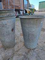 Vintage Zinken Emmer Set, Tuin en Terras, Ophalen of Verzenden, Gebruikt