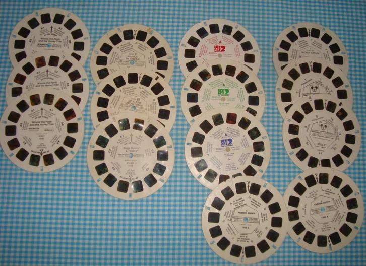 VIEW MASTER schijfjes Disney en anderen diversen, Verzamelen, Speelgoed, Ophalen of Verzenden