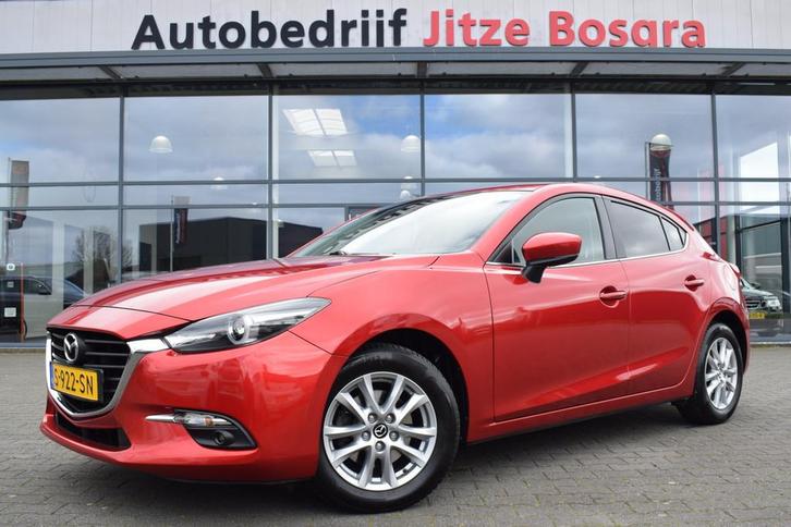 Mazda 3 2.0 SkyActiv-G 120 GT-M LED | ECC | Telefonie | Spor, Auto's, Mazda, Bedrijf, Te koop, ABS, Airbags, Airconditioning, Alarm