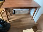 Massief houten bureau /tafel in Scandinavische vintage stijl, Ophalen of Verzenden, Gebruikt