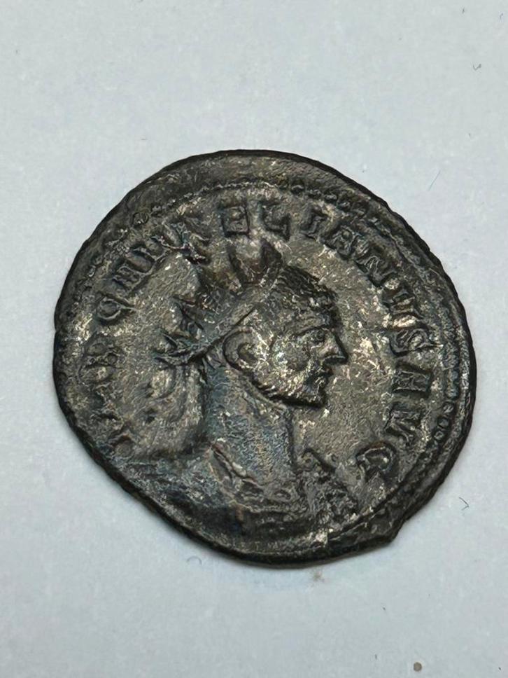 Romeinse zilveren munt antoninianus Aurelianus, Postzegels en Munten, Munten | Europa | Niet-Euromunten, Overige landen, Ophalen of Verzenden