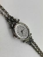 A928 Prachtig zilveren armband horloge, Sieraden, Tassen en Uiterlijk, Antieke sieraden, Ophalen of Verzenden, Zilver, Armband