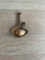 Vintage Finse Jorma Laine bronzen hanger, Ophalen of Verzenden, Zo goed als nieuw, Overige materialen