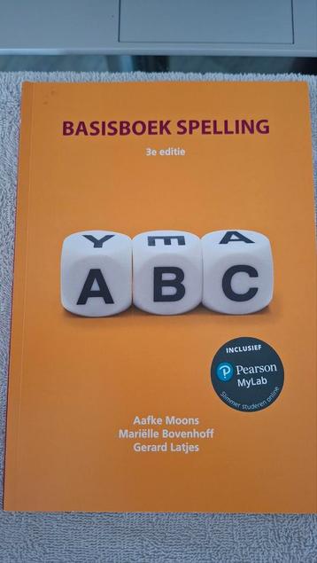 Basisboek spelling met MyLab NL toegangscode 3e editie beschikbaar voor biedingen