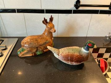 Paté vorm hert en Fazant van Michel Caugant beschikbaar voor biedingen