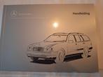 Handleiding Mercedes E-klasse estate W210 E200 E230 E290 TD, Ophalen of Verzenden