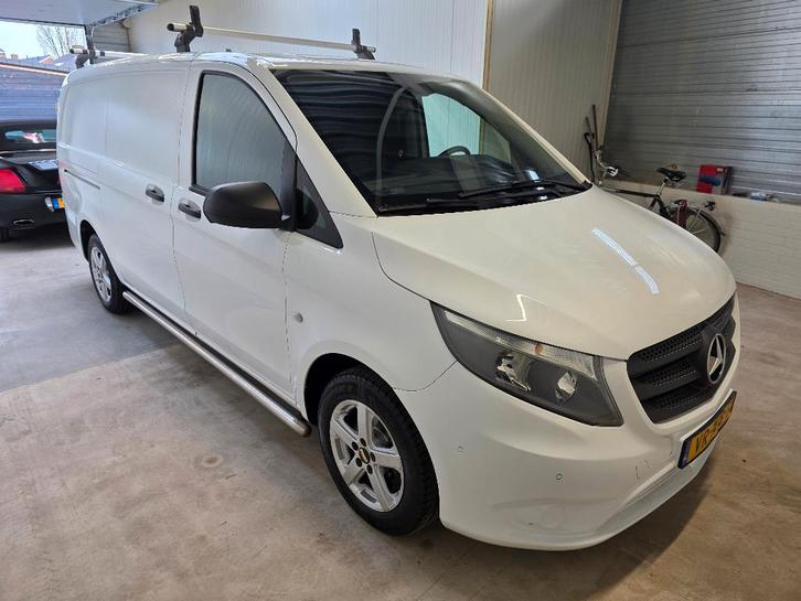 Mercedes-Benz Vito 1.6 CDI 65KW 2015 LANGE UITVOERING, Auto's, Bestelauto's, Bedrijf, 360° camera, Achteruitrijcamera, Airbags